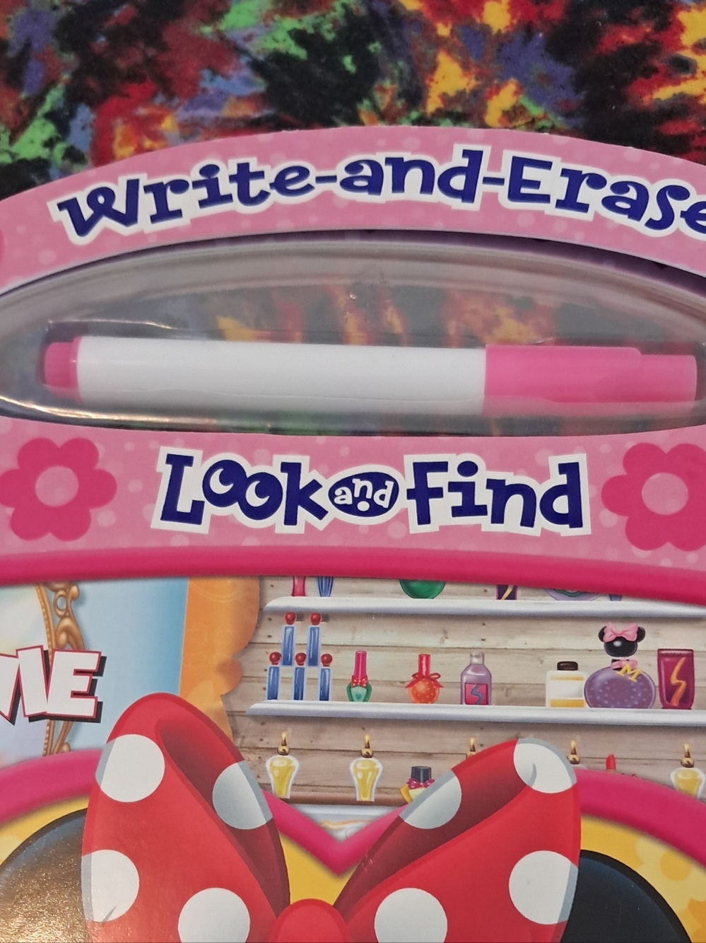 New Minnie Mouse Write & Erase Look & Find Book - Picture 4 of 5